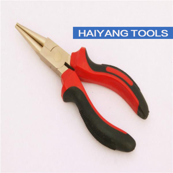 防爆工具無火花工具手動(dòng)工具鋁青銅鈹青銅圓嘴鉗子